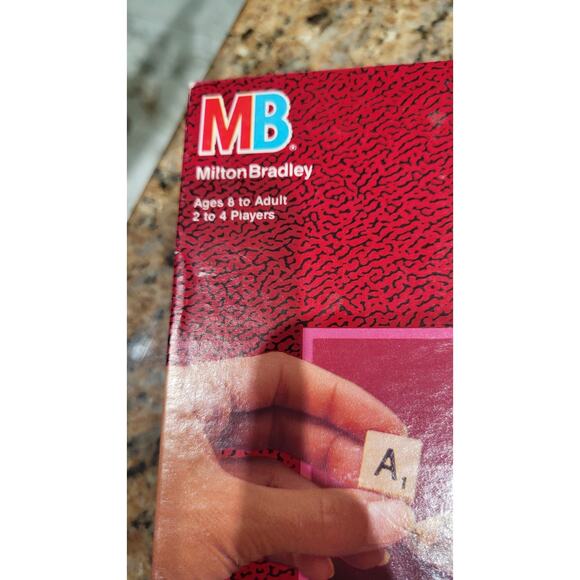 Vintage Milton Bradley Scrabble Crossword Game - 1989 - Picture 6 of 16